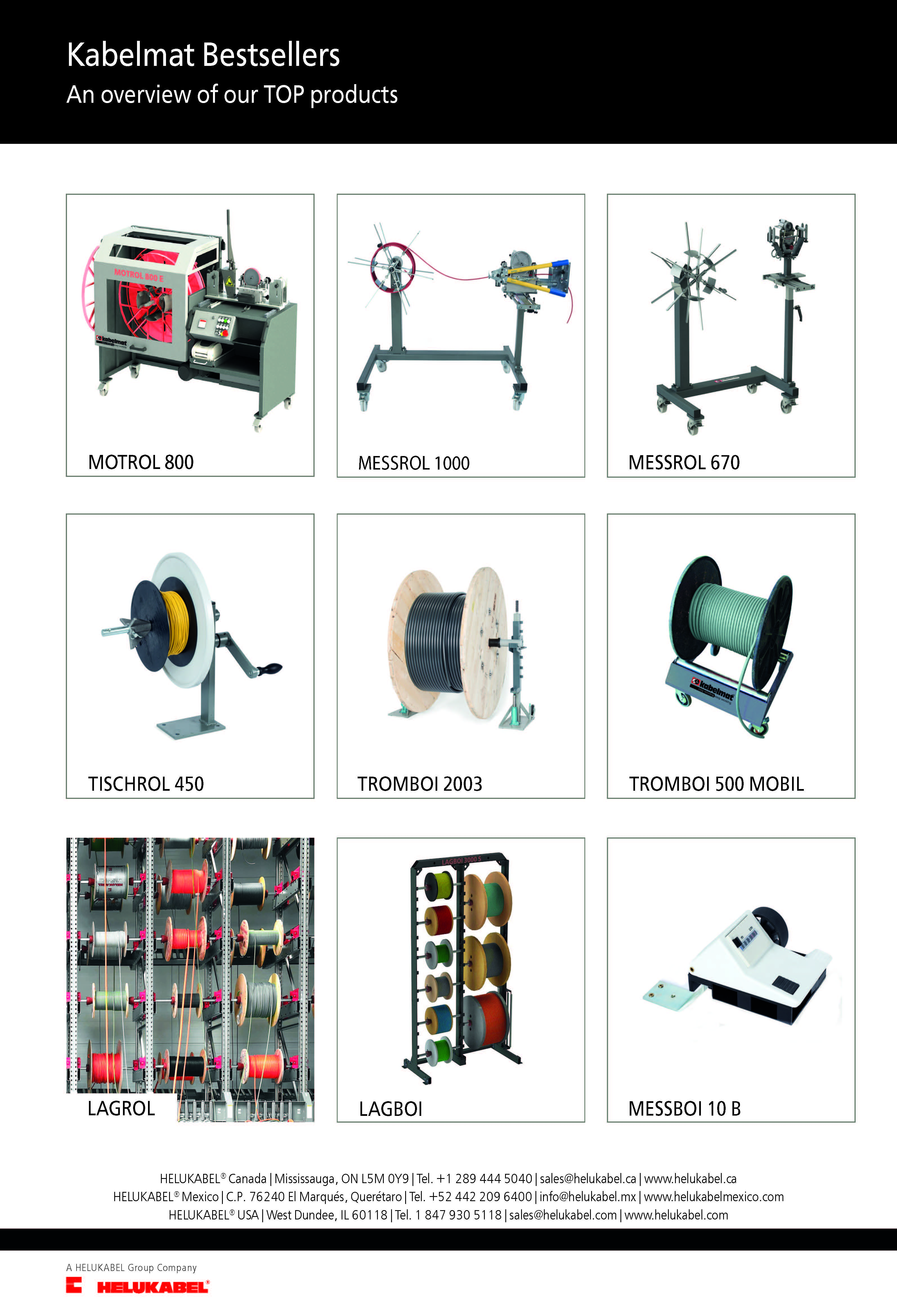 Kabelmat Overview Flyer