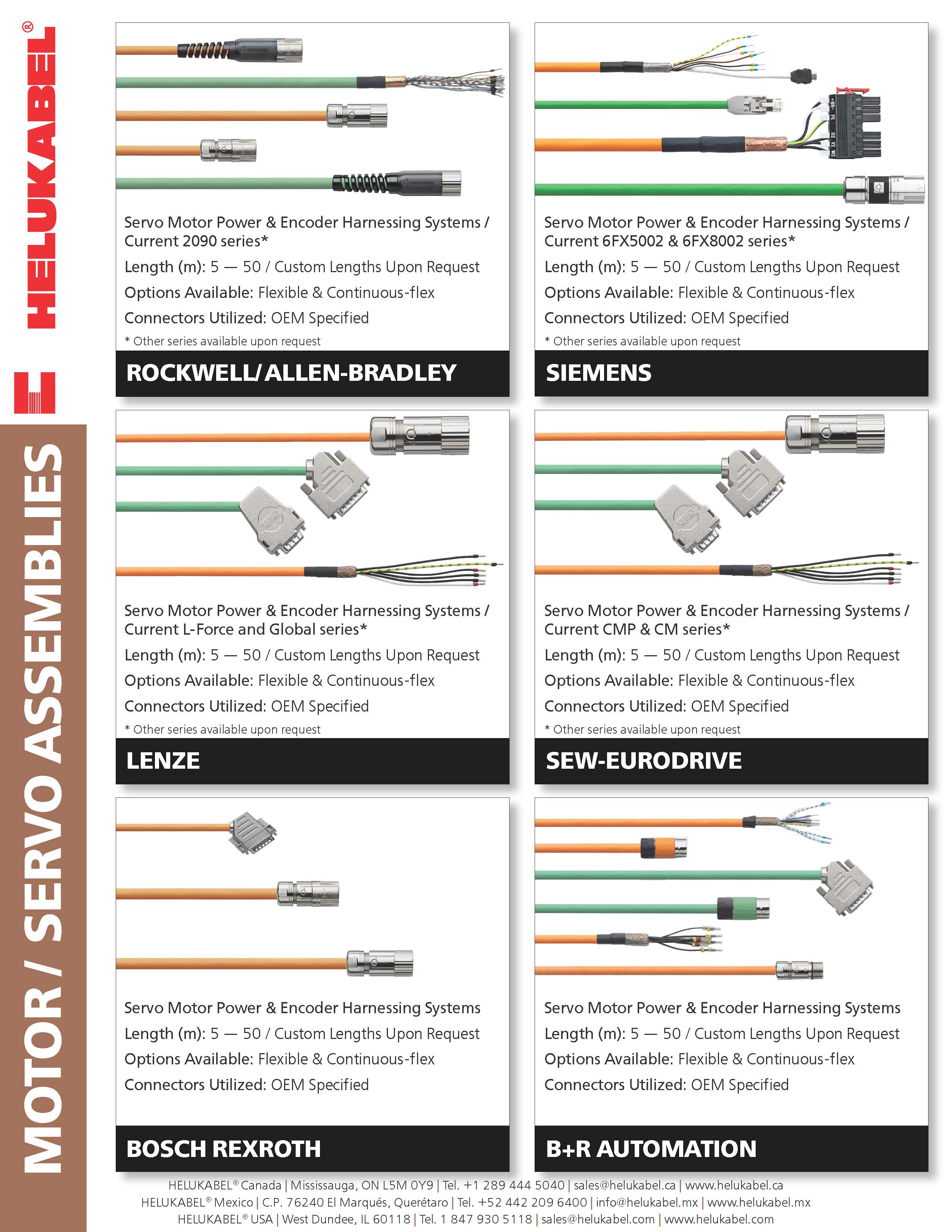 Motor/Servo Assemblies