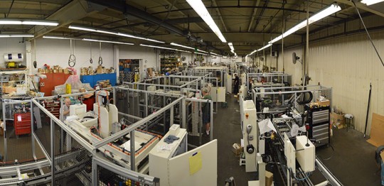 P&R Industries Factory Floor P&R Industries Factory Floor